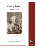 Seixas arr. by Oliveira | Sonata 18, 42 for solo guitar