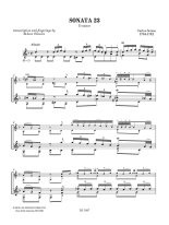 Seixas arr. by Oliveira | Sonata 23, 24 for solo guitar
