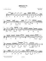 Seixas arr. by Oliveira | Sonata 77, 80 for solo guitar