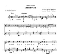 Severac | 2 melodies for guitar and voice