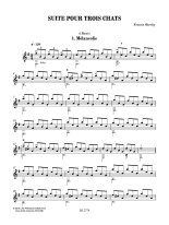 Sheehy | Suite pour trois chats for solo guitar