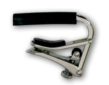 Shubb C1 Nickel Capo for Steel String Acoustic or Electric Guitar