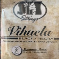 SIT CG-VHB1 Pro-Spec Cust. Guage Candelas Sign. Vihuela Black Strings