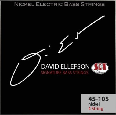 SIT DE45105L Dave Ellefson Signature Series Bass Strings, 45-105