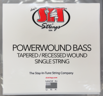 SIT NR125PC Power Wound Exposed Core Nickel Bass Strings Single .125