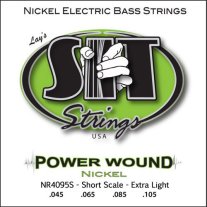 SIT NR4095S Power Wound Nickel Short Scale Bass, Extra Light 40-95