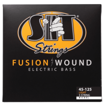 SIT NRB545125L Fusion Wound Nickel Bass Strings Light 45-125