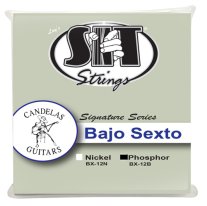 SIT Phosphor Bronze Loop End 12-String Bajo Sexto BX-12B, Full Set