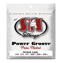 SIT PN1046 Power Groove Pure Nickel Electric Guitar Strings 10-46