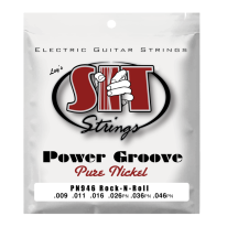 SIT PN946 Power Groove Pure Nickel Electric Guitar Strings 9-46