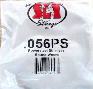 SIT PS056 Powersteel Stainless Electric Guitar .056, single string