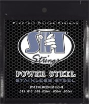 SIT PS1150 Power Steel Electric Guitar Strings Medium-Light 11-50