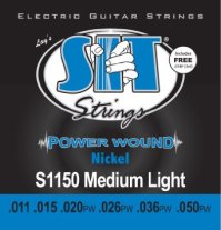 SIT S1150 Power Wound Nickel Electric Guitar Strings 11-50