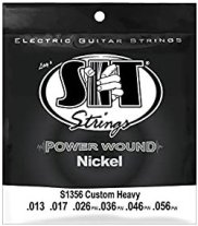 SIT S1356 Power Wound Nickel Electric Guitar Strings 13-56