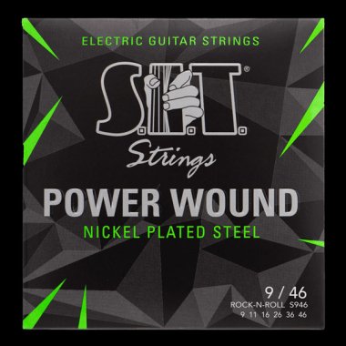 SIT S946 Power Wound Nickel Electric Guitar Strings 9-46