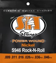 SIT S946 Power Wound Nickel Electric Guitar Strings 9-46