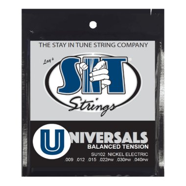 SIT Strings SU102 Universals Balanced Tension Nickel .009-.040