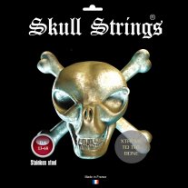 Skull Strings DA1368 Stainless Steel Drop A Set, 13-68