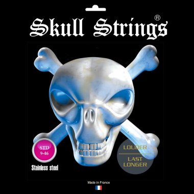 Skull Strings STD946 Stainless Steel Custom Light, 9-46