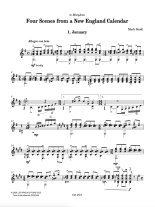 Small | From Scenes from a New England Calendar for solo guitar