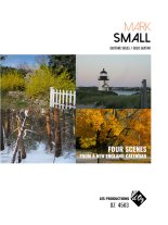 Small | From Scenes from a New England Calendar for solo guitar