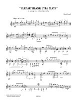 Small | "Please Thank Lyle Mays" for solo guitar