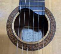 SOLD - 2016 Classical Guitar by Luthier Joshia de Jonge - Spruce, Katalox
