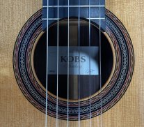 SOLD - 2024 Classical Guitar by Luthier Carsten Kobs - Cedar Double Top/Nomex