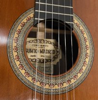 SOLD 1981 Classical Guitar by Luthier Sumio Kurosawa - Cedar, Rosewood