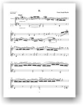 Sonata in E Minor - Hob. XIV:34 for two guitars