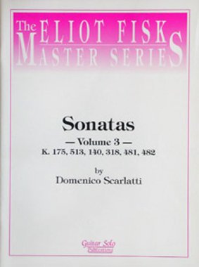 Sonatas, Vol. 3 (Fisk) K. 175, 513, 140, 318, 481, 482