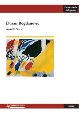 Sonate No. 4 - for solo guitar