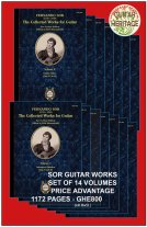 Sor | Collected Guitar Works - Set of 14 Volumes