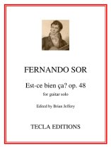 Sor | Est-ce bien ca?, Op. 48 for solo guitar | PDF Download