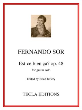 Sor | Est-ce bien ca?, Op. 48 for solo guitar | PDF Download