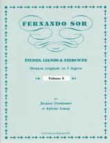 Sor | Etudes, LeCons et Exercices, Vol. 3 for solo guitar