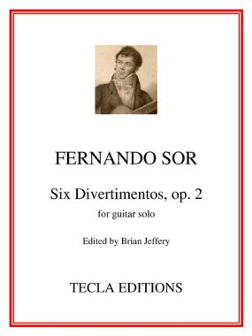 Sor | Six Divertimentos, Op. 2 for solo guitar | PDF Download