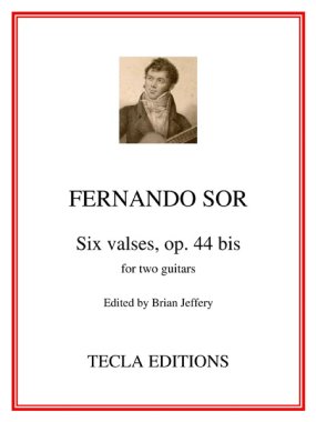 Sor | Six Valses, Op. 44 bis for 2 guitars | PDF Download
