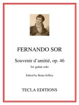 Sor | Souvenir d'amitie, Op. 46 for solo guitar | PDF Download