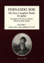 Sor | The New Complete Works for Guitar Vol. 7 for Solo Guitar - Paper