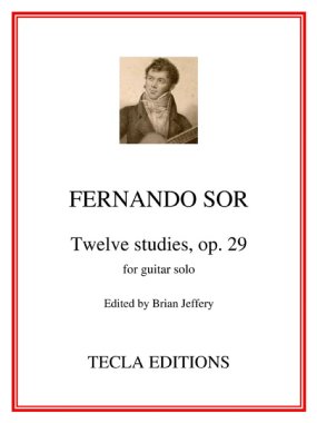 Sor | Twelve Studies, Op. 29 for solo guitar | PDF Download