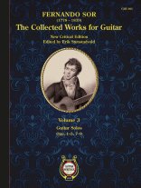 Sor | Vol. 3 Guitar Solos - Opp 1-5 and 7-9