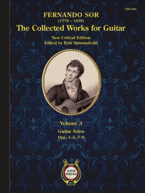 Sor | Vol. 3 Guitar Solos - Opp 1-5 and 7-9
