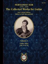 Sor | Vol. 6 Guitar Solos - Opp. 23-28
