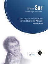 Sor arr. by Caceres | Introduction et variations sur un theme de Mozart