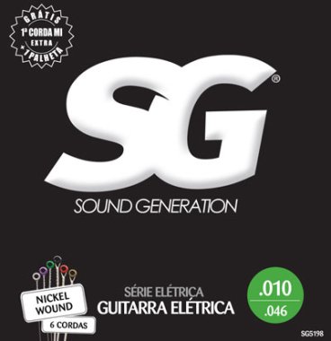 Sound Generation Electric Guitar SG 5198 Nickel Plated Steel 10-46