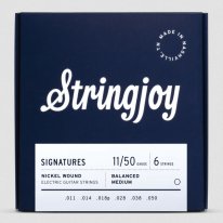 Stringjoy Signature Balanced Medium Gauge (11-50) Electric Guitar Strings