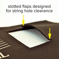 Strings By Mail Bridge-Bib&trade; Guitar String Change Protection