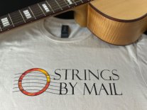 Strings By Mail Cotton T-Shirt Sand, XXL