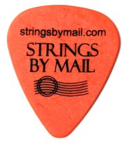 Strings By Mail Pick, .60 Orange, One Pick